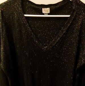 Sparkly Black Sweater